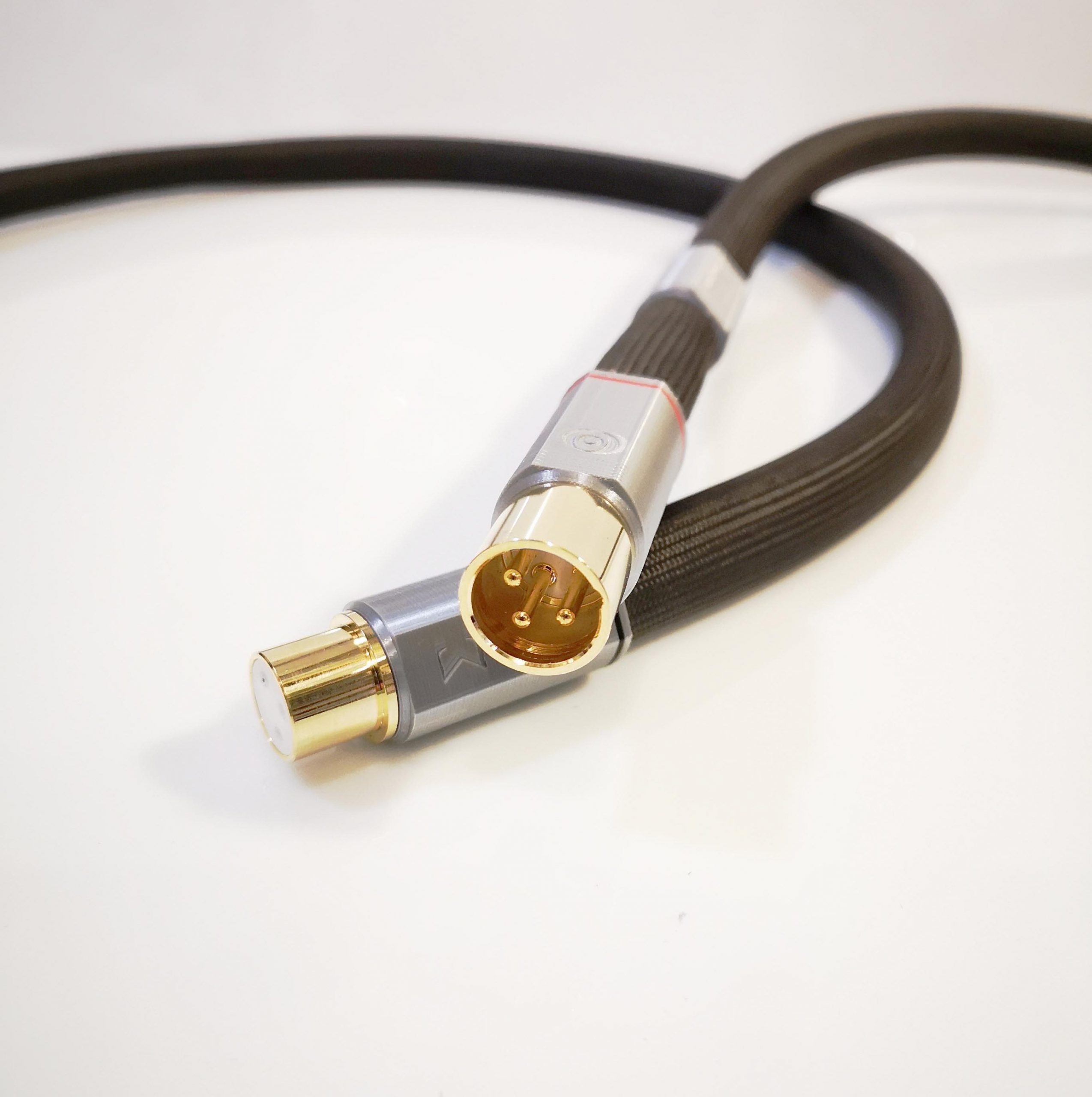 Sigma Modulation XLR interconnects Odeion Cables (détail)