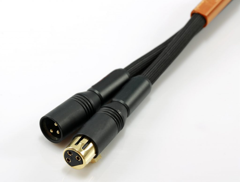 Epsilon modulation interconnects XLR Odeion Cables (détail)