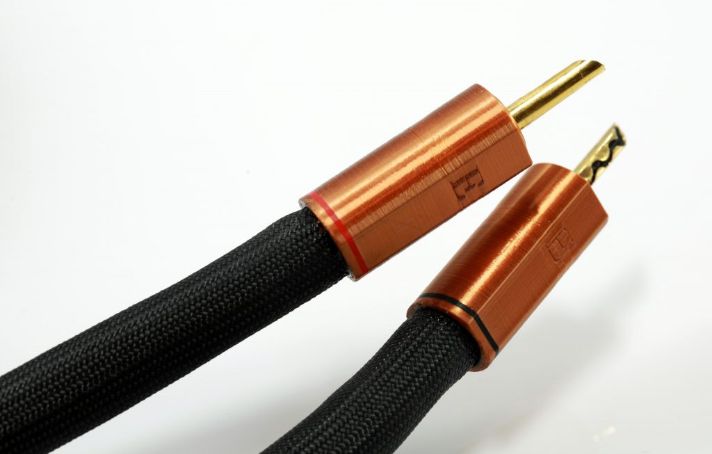 Epsilon câble d'enceintes HP speaker Odeion Cables (détail)