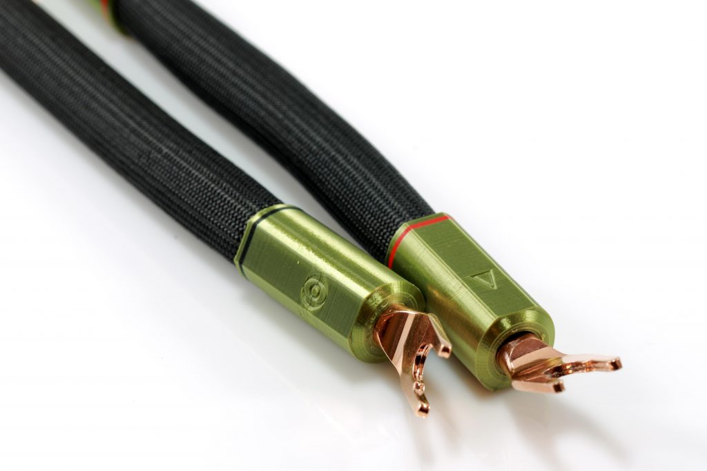 Delta Cavaliers de borniers d’enceintes HP straps Odeion Cables (détail)